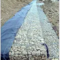 Caja de jaula de piedra Gabion, caja de gabion de PVC